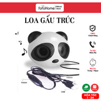 Loa mini kiêm đèn ngủ cao cấp hình thú GẤU TRÚC YS-226, Loa nghe nhạc hình gấu trúc dễ thương, loa máy tính mini T3 âm