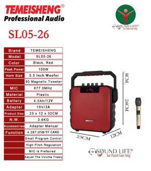 Loa mini Temeisheng SL-0526