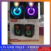 Loa mini  YST-1046 - Loa vi tính mini LED RGB bảo hành 03 tháng