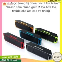 Loa Nghe Nhạc Bluetooth S208 Âm Lượng Khủng PIn Trâu Đỉnh Cao Thưởng Thức Âm Nhạc [NM-shop]