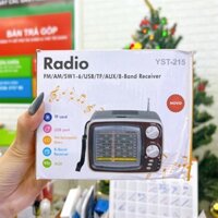 Loa nghe USB, thẻ nhớ nhạc kiêm đài FM YST-215 hàng như hình.