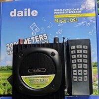 Loa nhử chim, loa trợ giảng Daile Q92,93 có blutooth, điều khiển từ xa 2000m ( hình chụp thật)