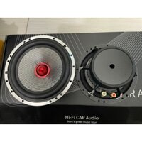 Loa ôtô bass 16 HIFI xương phay nhôm màng cacbon trở kháng 4ohm -giá 1 loa - toàn vành 16.5cm