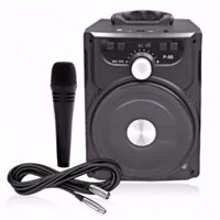 Loa p88 Chính Hãng bluetooh karaoke tặng mic - 004646
