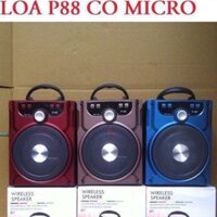 Loa p88 kèm micro