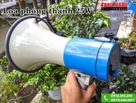 Loa phóng thanh cầm tay công suất lớn 25W