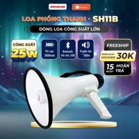 Loa phóng thanh ngoài trời công suất 50W chính hãng Sunrise SH 11B. Loa có micro nói trực tiếp, nhạc đệm
