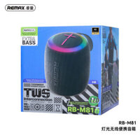 Loa REMAX Party Light Portable Wireless Speaker 7W RB-M81 ( Bluetooth / USB / TF card / FM)