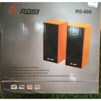 Loa RS-666 ROSI Gỗ 2.0