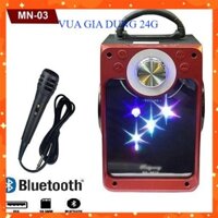 Loa Ruizui Bluetooth Mn-03 ( Karaoke Mini ) Tặng Kèm Mic Dây