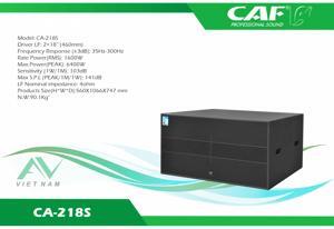 Loa siêu trầm CAF CA-218S