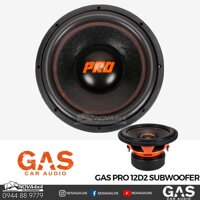 Loa siêu trầm GAS 12″ PRO12D2 | 500W (RMS) 1000W (MAX) 2×2 Ohms