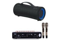 Loa Sony XG300 Portable Karaoke Kit 2 mic