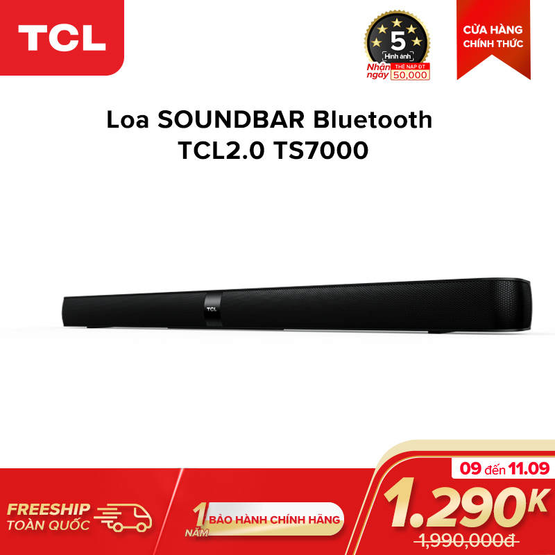 Loa Sounbar Bluetooth TCL TS7000 - 2.0