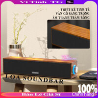 LOA SOUND BAR VÂN GỖ SANG TRỌNG - THIẾT KẾ SANG TRỌNG, CHẤT ÂM TUYỆT VỜI CHO MỌI KHÔNG GIAN - LOA THANH DÀI BASS NHIỀU