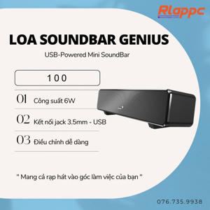 Loa Soundbar Genius 100