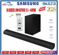 Loa Soundbar Samsung HW-B750D 5.1 - 400W kênh tích hợp loa trầm Mới (2024)