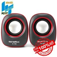 Loa Soundmax A130 (2.0) (đỏ/xanh)