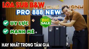 Loa Sub B&W Pro 888New
