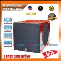 Loa sub cộng hưởng 3 Bass Weeworld W360