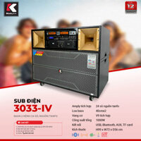 Loa sub điện 4 tấc đôi KOZIO 3033-IV