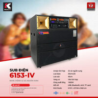 Loa sub điện 4 tấc đôi KOZIO 6153-IV