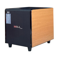 Loa SUB Điện BellPlus 3 tấc hỗ trợ cho dàn âm thanh karaoke hàng chính hãng  - VÂN GỖ