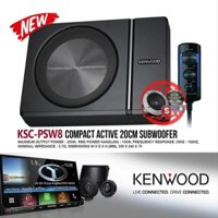 Loa Sub Gầm Ghế KENWOOD KSC-PSW8 (Bảo Hành 12 Tháng) - Loa Siêu Trầm Công Suất 250W Cực Khoẻ Dùng Cho Ô Tô Xe Hơi