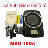Loa Sub Gầm Ghế MBQ 10DA [Bảo Hành 12T] - Loa Siêu Trầm Công Suất 200W Giá Rẻ Cho Ô Tô Xe Hơi