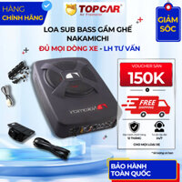 Loa Sub Gầm Ghế Nakamichi NBF8 1A Bảo Hành Chính Hãng Thương Hiệu Nhật Bản Đầy Đủ Mọi Phụ Kiện Dây Giắc