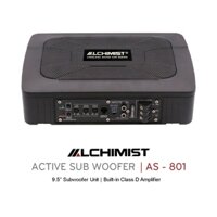 Loa Sub gầm ghế Ô tô Alchimist, Loa siêu trầm xe hơi, Loa Trầm điện Bass 9.5 Inch 600w vỏ kim loại