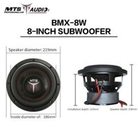 Loa sub hơi 8 inch ô tô MTS-BMX-8W