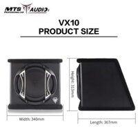 Loa Sub hơi tích hợp amply ô tô MTS-VX10