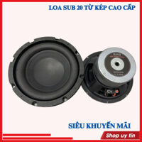 Loa sub ( loa siêu trầm) 20 BMB coil 38 từ kép đại 120-120 gân béo -có cọc nhấn cao cấp- giá 1 loa- bass sub