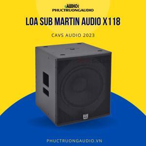 Loa sub Martin Blackline X118