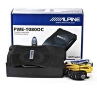 Loa Sub Ô tô, Loa Sub  ALPINE PWE - T080OC 8'' 160W BH 12 tháng