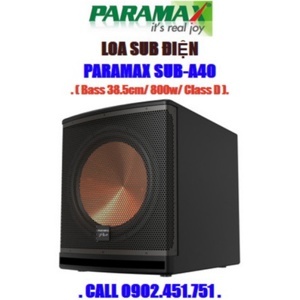 Loa Sub Paramax SUB-A40