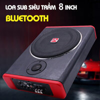 Loa Sub Siêu Trầm 8 inch KUERL K-808 Có Bluetooth Siêu Gọn Nhẹ Dành Cho Ô Tô 12V