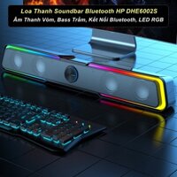 Loa Thanh Bluetooth Soundbar Để Bàn led RBG HP DHE6002S Studio QuadSpeak - Biostore