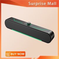 Loa Thanh Gaming Máy Tính Soundbar Bluetooth có đèn led RGB, BASS loa máy tính cao cấp cho laptop, pc, điện thoại