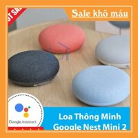 Loa thông minh Google Nest Mini - Google Home mini Gen 2 tích hợp trợ lý ảo, chính hãng, nguyên seal.
