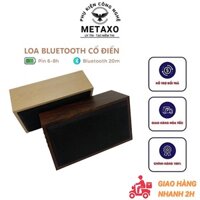 Loa thùng gỗ Q1,Loa bluetooth,thiết kế cổ điển sang trọng ,có giá để điện thoại ,âm thanh cực hay BH 06 tháng