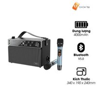 Loa thùng karaoke Bluetooth Hoco BS50