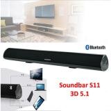 Loa Tivi kết nối Bluetooth 4.0 Soundbar S11 âm thanh 3D giả lập 5.1