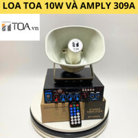 Loa Toa 10w SC 610 hàng nhập khẩu INDONESIA kết hợp amply 309A chuyên phát nhạc đàn bầu