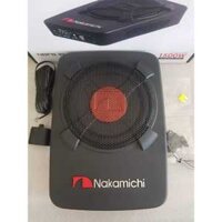 Loa Trầm Gầm Ghế Ô Tô Chính Hãng NAKAMICHI NBF 8.1A Thương Hiệu Nhật Bản ( 1 bộ đầy đủ phụ kiện đi kèm )