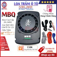 Loa trầm ô tô MBQ MB-8RL H2Pro cao cấp bass 20-240W-Siêu trầm-hàng hãng-Bh 12 tháng (1 loa), loa sub gầm ghế ô tô giá rẻ điện 12V (tặng bộ dây kết nối 150K)