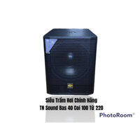 Loa Trầm Sup Hơi TN Bass Mặt 40cm Coil 100 Từ 220 ,Gân Vải Tẩm Dầu Công Suất 600W
