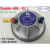 Loa Treble 450 Chính Hãng EL Coil 44.4mm Nắp Nhôm Cao Cấp - Giá 1 Chiếc