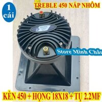 LOA TREBLE KÈN 450 RCF NẮP NHÔM + HỌNG 18X18+ TỤ XỊN 2.2 - NHẬP KHẨU - GIÁ 1 CÁI